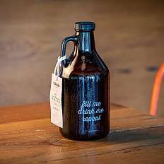 Volta Bräu Growler fill me drink me repeat